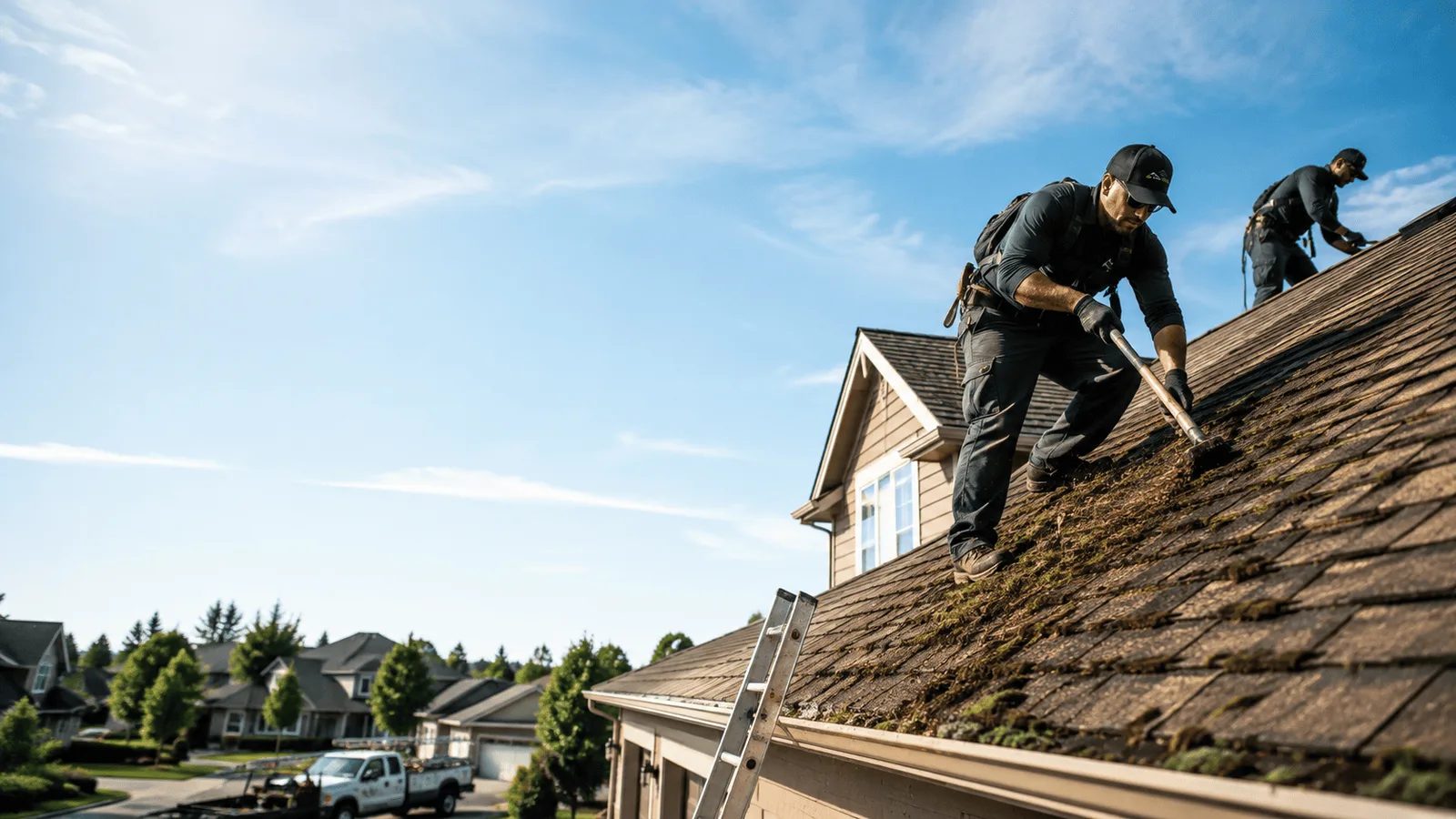 Roof Moss Removal in Wingett Run, OH near me